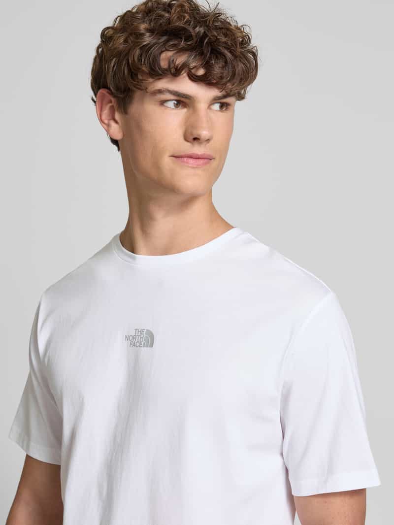 The North Face T-shirt met labelprint
