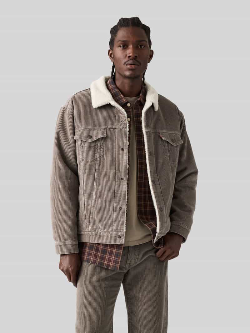 Levi's relaxed fit jeansjack van puur katoen