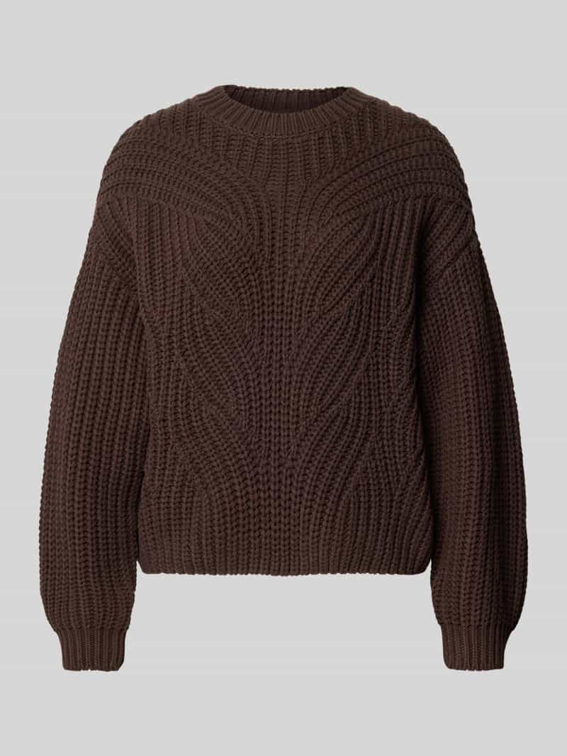 Apricot relaxed fit gebreide pullover van katoenmix