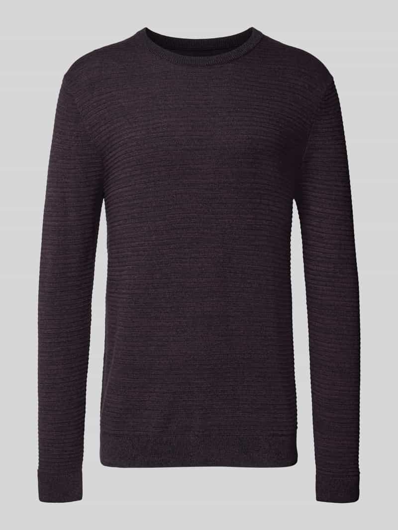 jack & jones Gebreide pullover met ronde hals model 'OTTO'