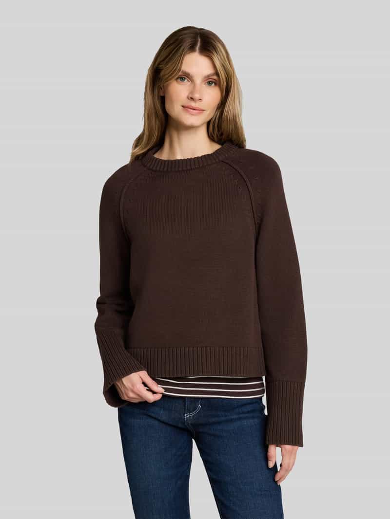 Tom Tailor Regular fit pullover van puur katoen