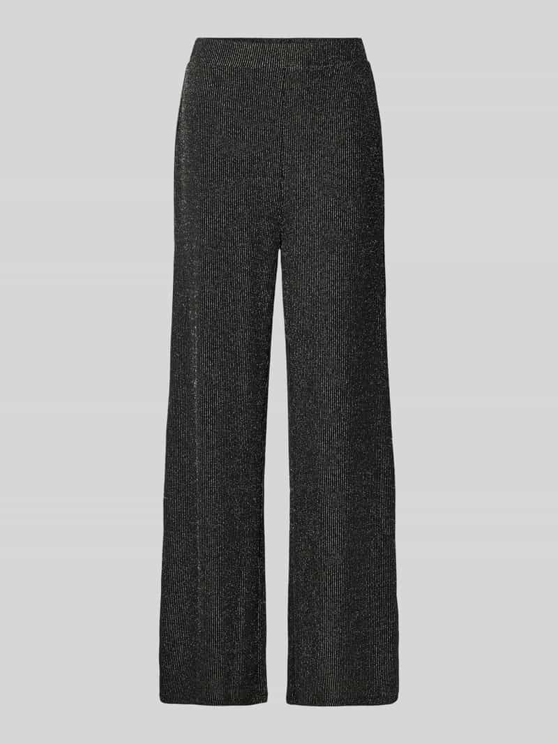 Only Wide leg broek met elastische band model 'CAROL'