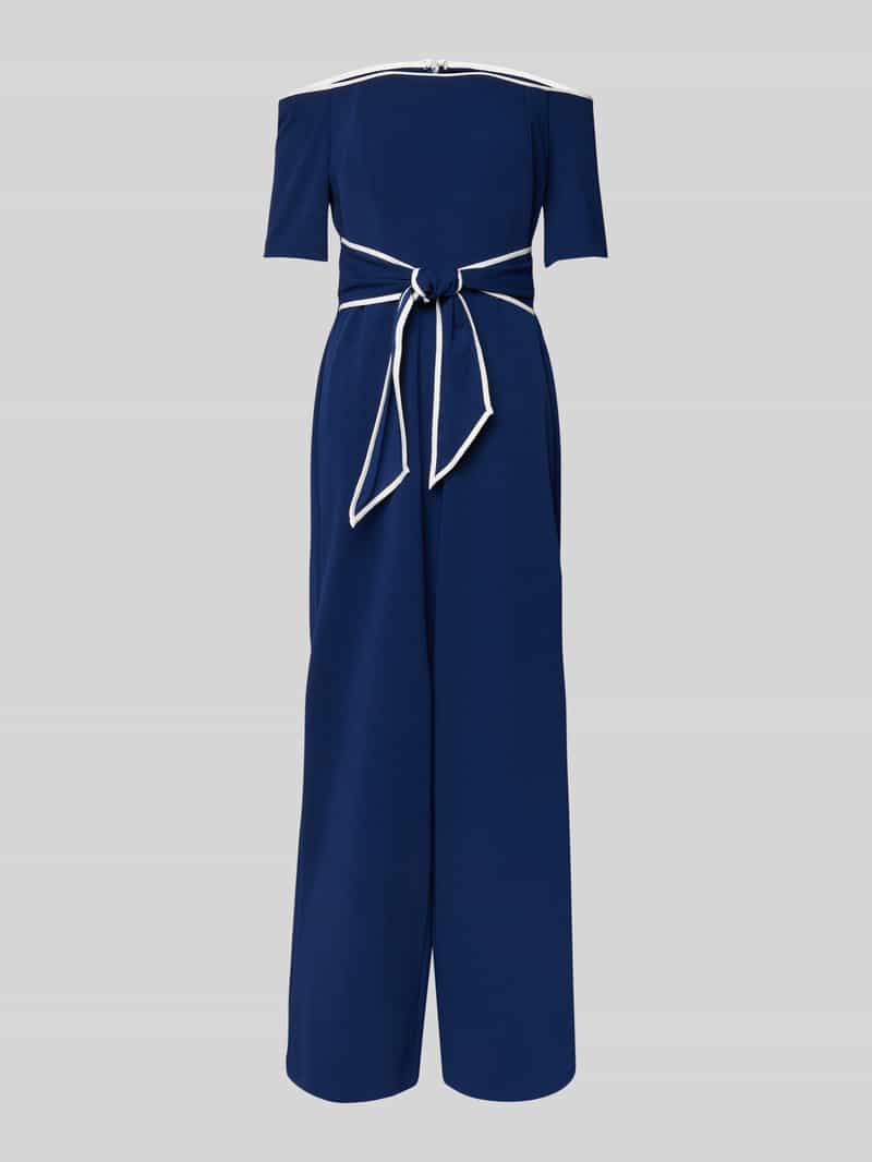 Adrianna Papell Jumpsuit met strikceintuur