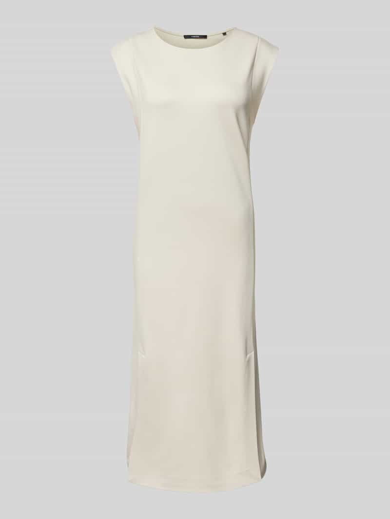 Someday Midi-jurk met ronde hals, model 'Qujani'