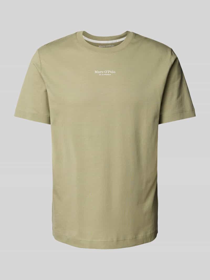 Marc O'Polo Regular fit T-shirt van puur katoen