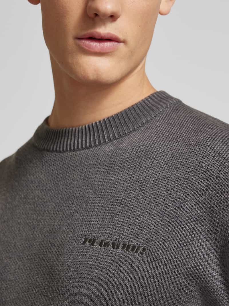 Pegador Oversized gebreide pullover met ribboorden