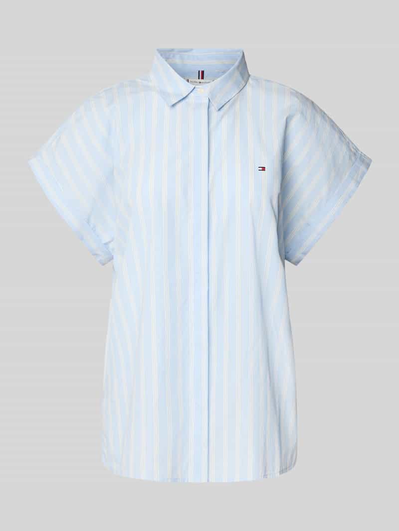 Tommy Hilfiger Relaxed fit blouse van popeline