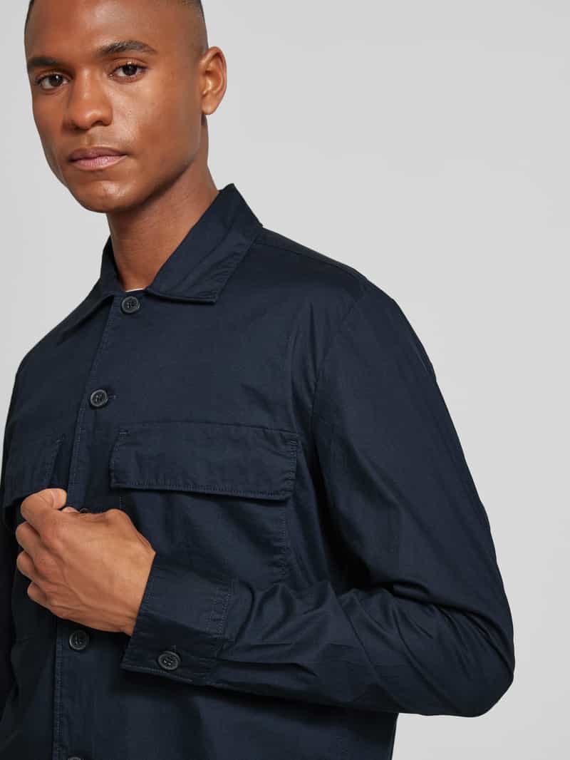 Marc O'Polo Comfort fit overshirt met katoen
