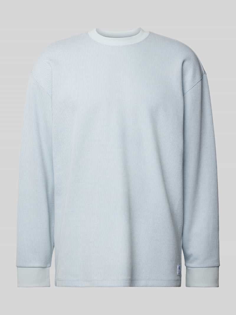 Hugo Blue Gebreide pullover met opstaande kraag