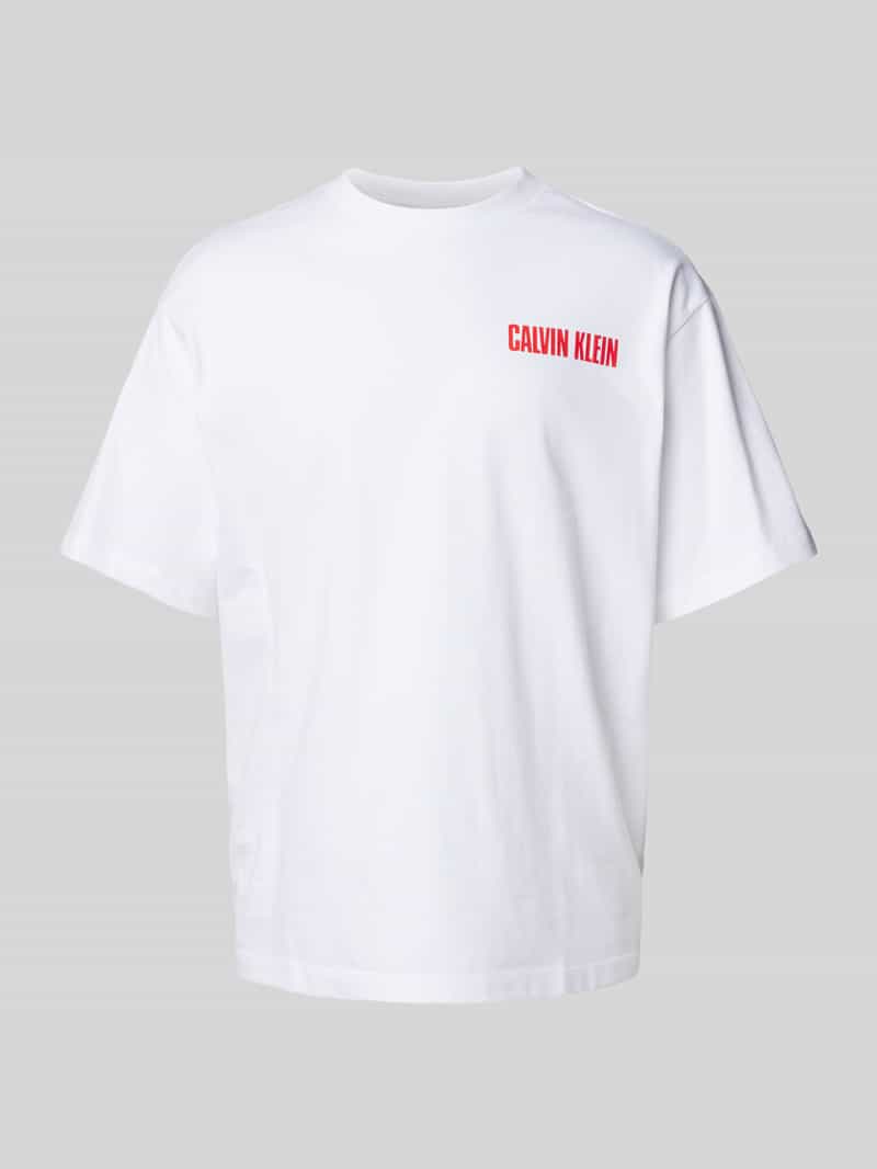 Calvin Klein Jeans Oversized T-shirt met labelprint
