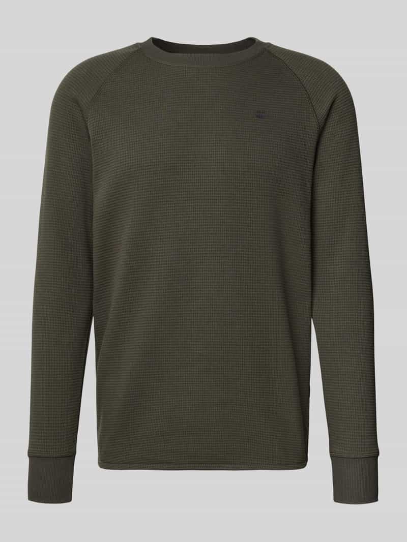 G-Star RAW Sweater Jirgi met label-detail op de borst