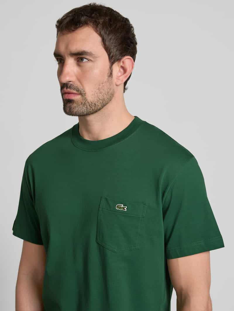 Lacoste T-shirt met borstzak