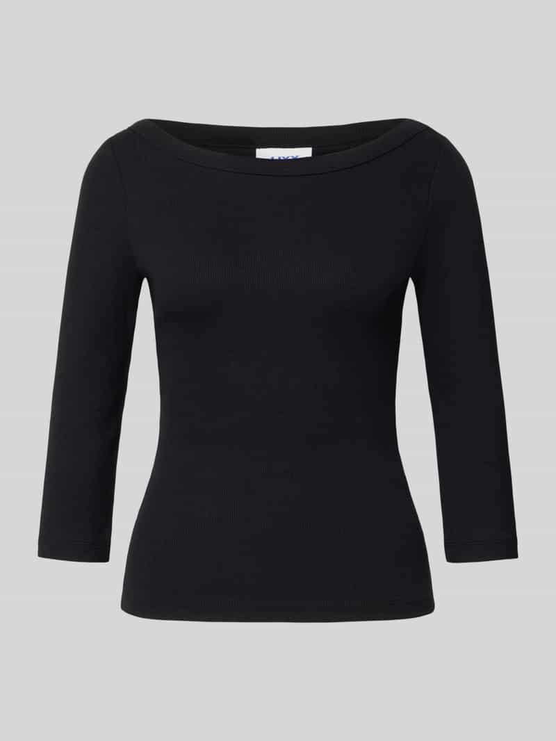 slim fit shirt met lange mouwen met 3/4-mouw model 'FIFI'