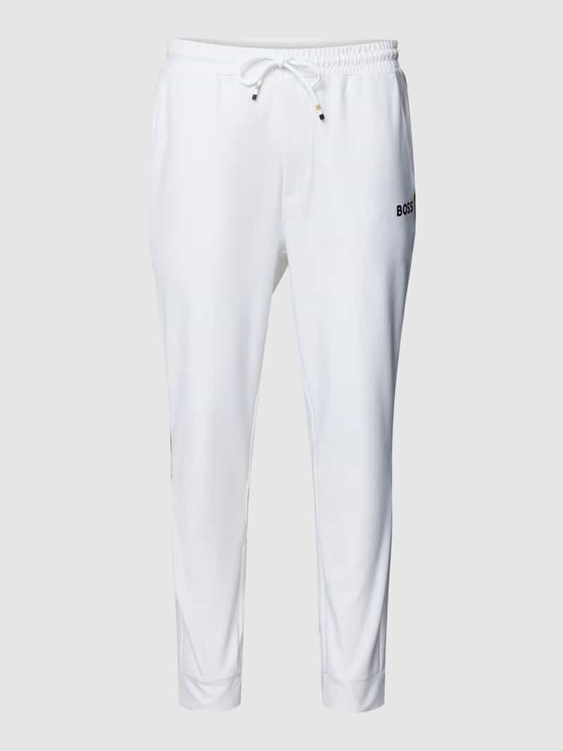 BOSS Green Sweatpants met elastische band model Hicon