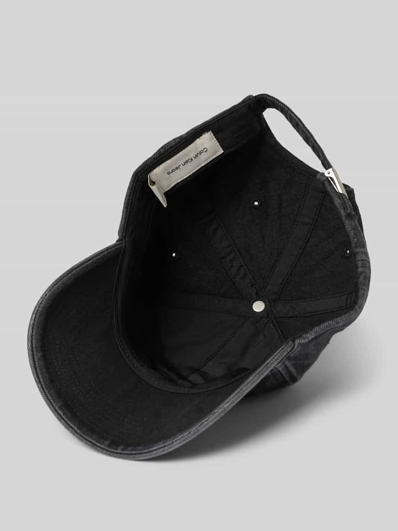 CK Calvin Klein Baseballpet met labelstitching
