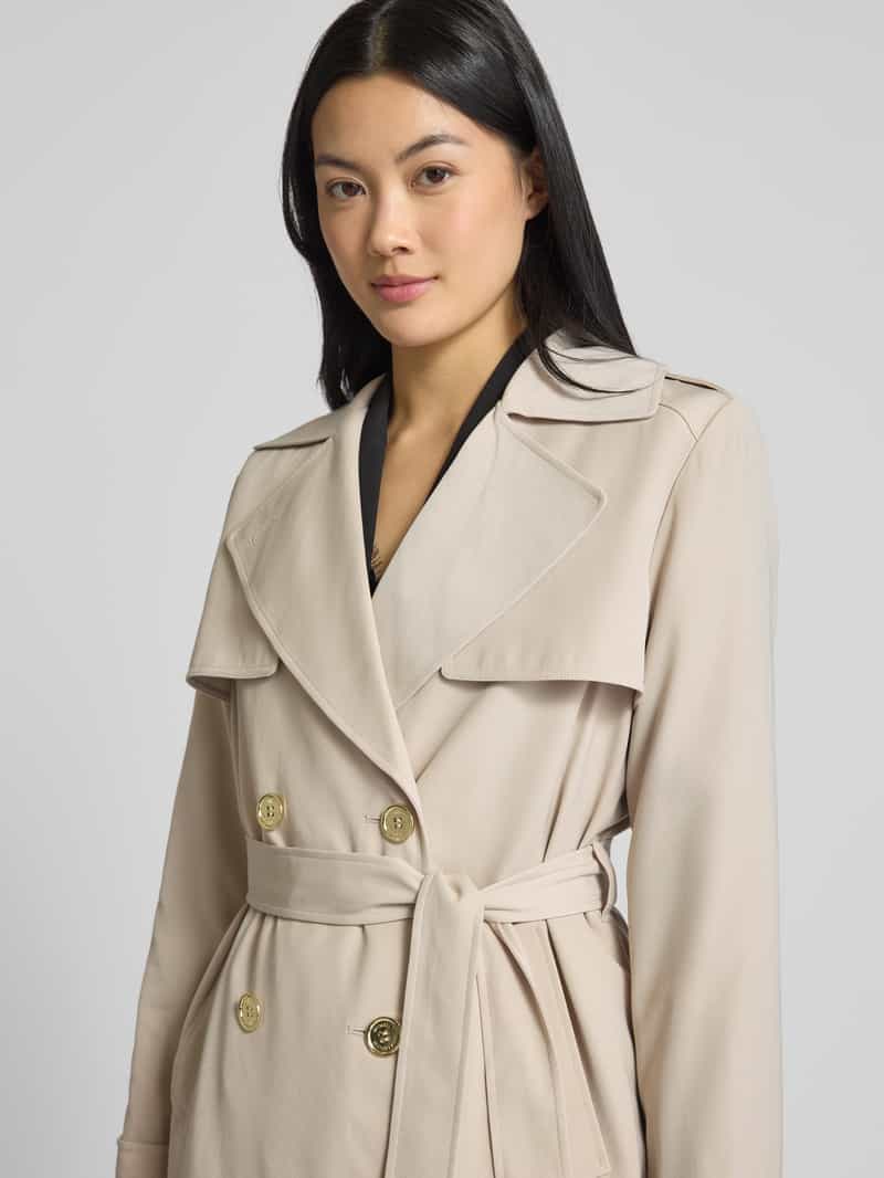 MICHAEL Kors Trenchcoat met strikceintuur model 'DRAPEY'