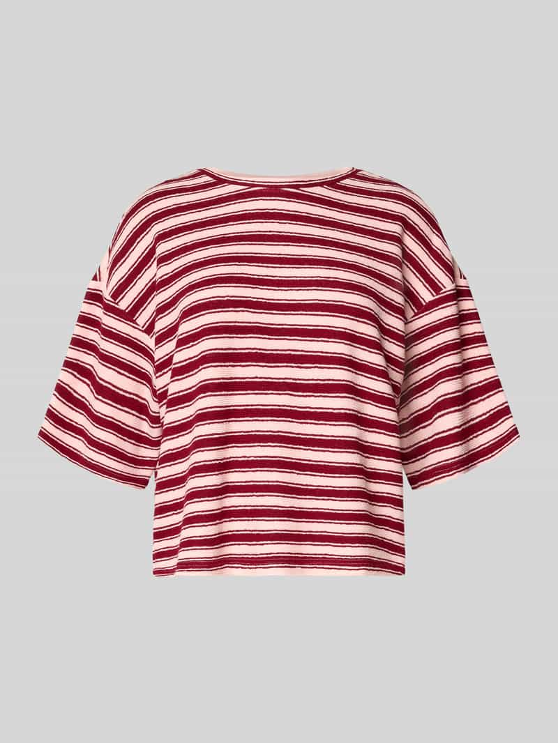 Oversized T-shirt met structuurpatroon model 'Cessalia'