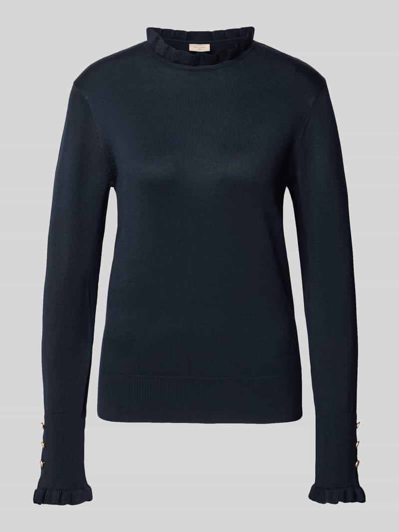 FREE QUENT Regular fit shirt met lange mouwen van viscosemix model 'Katie'