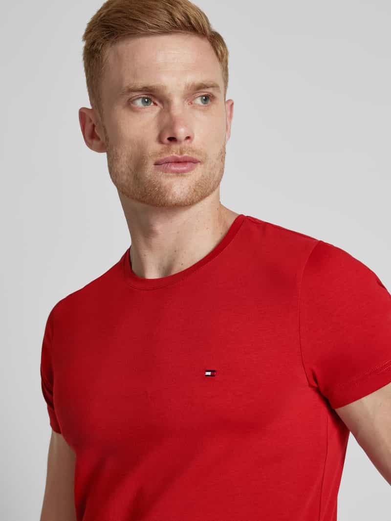 Tommy Hilfiger T-shirt met labelstitching