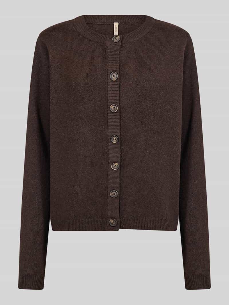 Soyaconcept cardigan met contrastknopen