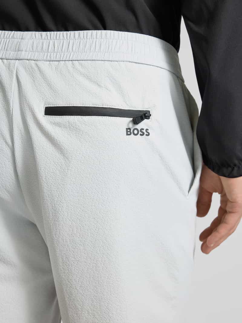 BOSS Green Regular fit korte broek van sneldrogend materiaal