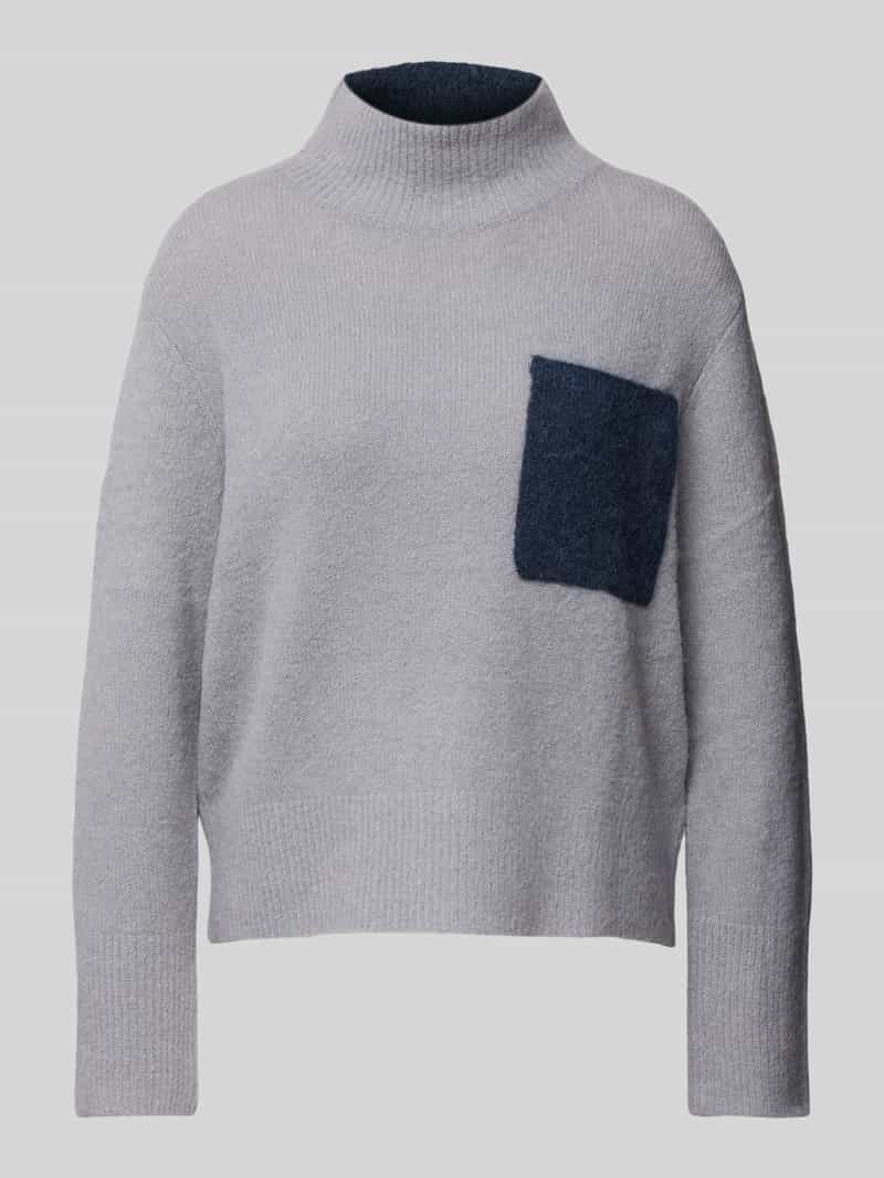 LUISA CERANO Gebreide pullover met borstzak