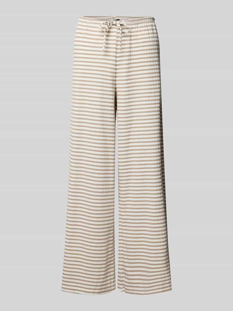 Gina Tricot Loungebroek met streepmotief en elastische band