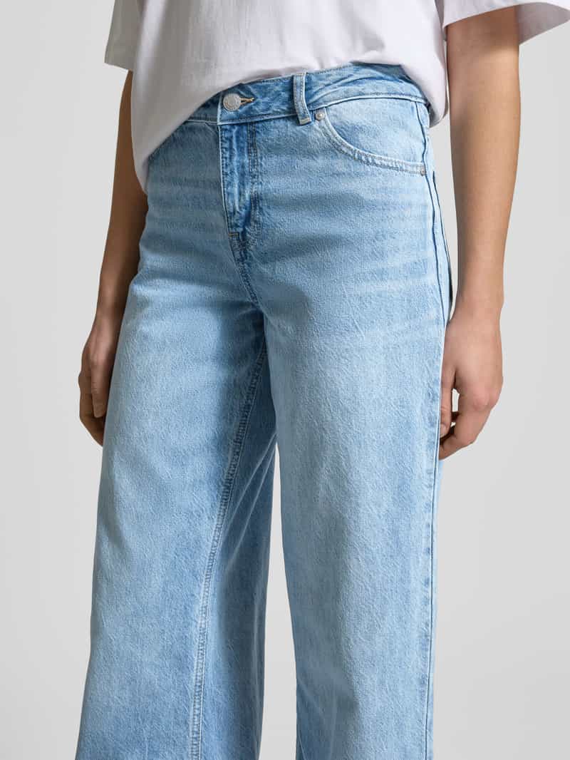 Review Essentials wide leg jeans