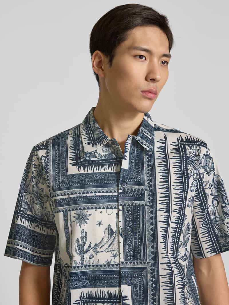 Matinique Regular fit vrijetijdsoverhemd met 1 2-mouwen model 'Floss'