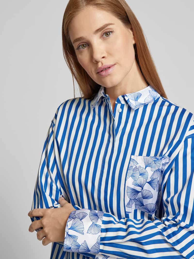 herzensangelegenheit Relaxed fit blouse met borstzak