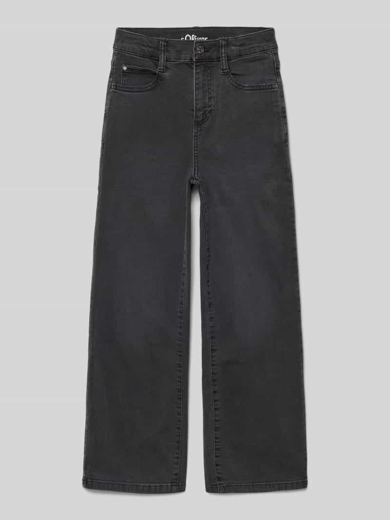 s.Oliver RED LABEL Baggy jeans van katoenmix model 'BAGGY'