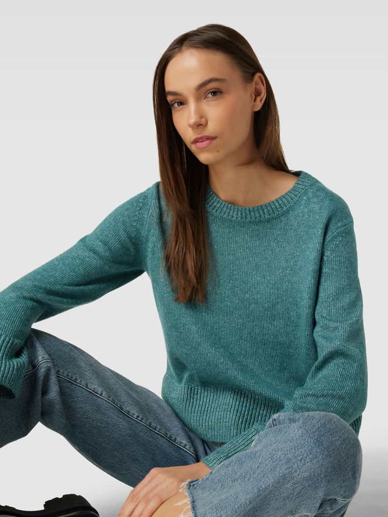 Tom Tailor Gebreide pullover met ronde hals