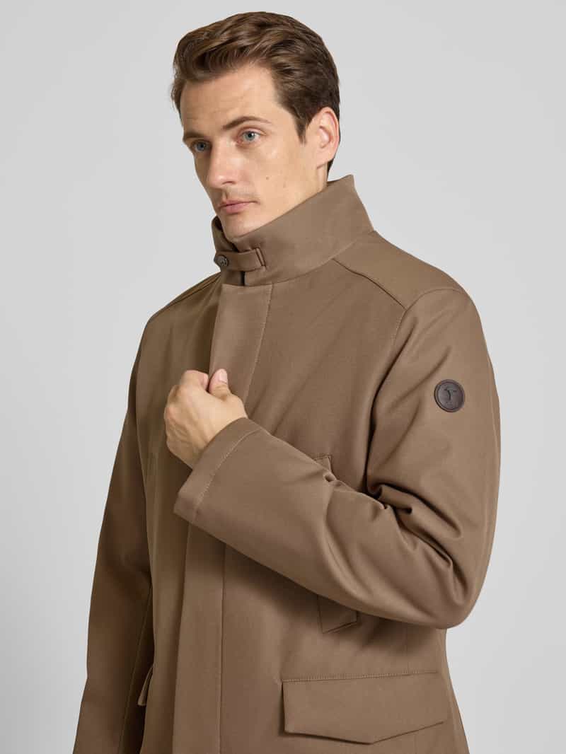 JOOP! Collection Lange jas met klepzakken model 'DARRY'