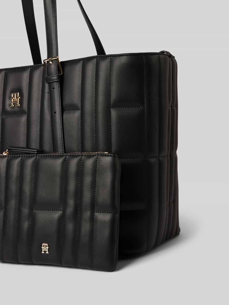 Tommy Hilfiger Tas met hengsel en doorgestikte naden
