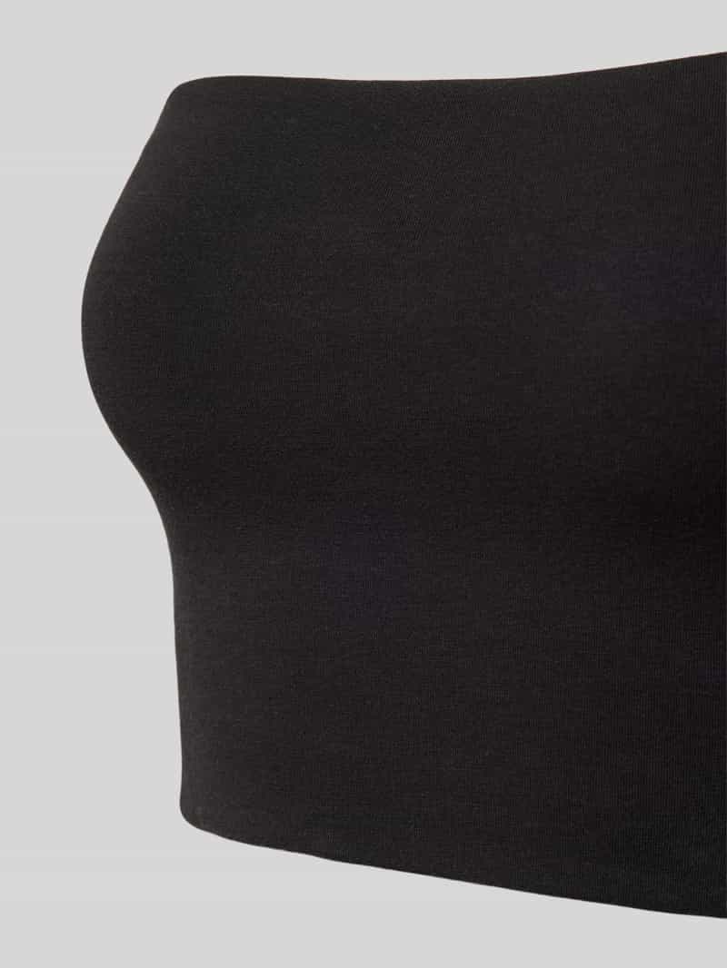 ORGANIC BASICS Korte bandeau-top met elastische band