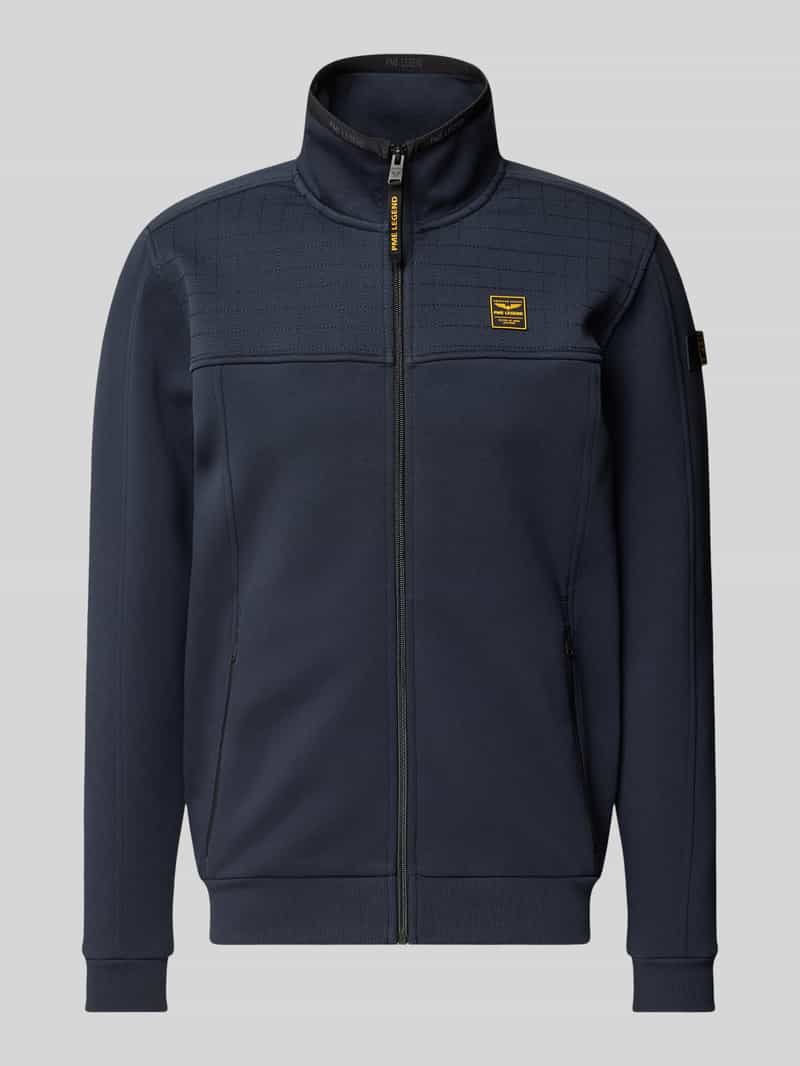PME Legend Sweatjack met labelbadges model 'spacer look'