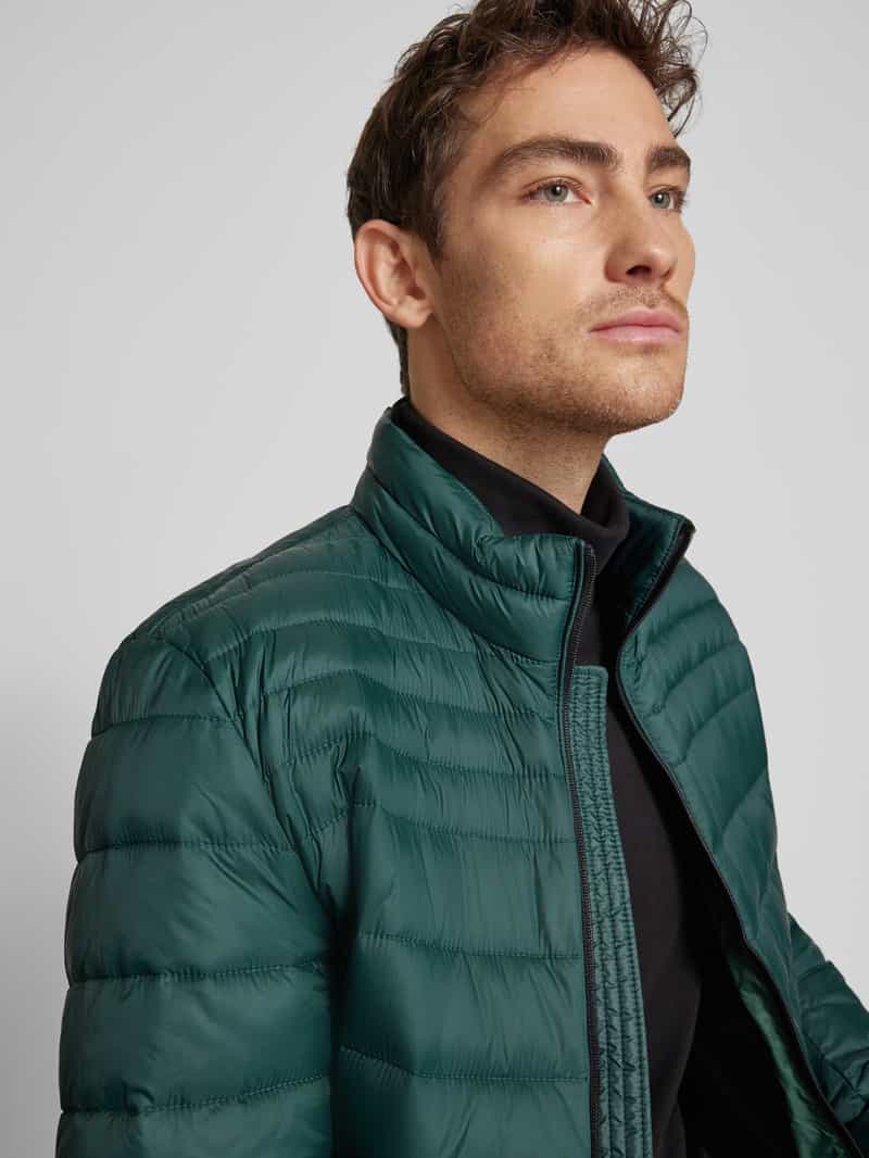 Boss Orange Gewatteerd jack met opstaande kraag model 'Oden'