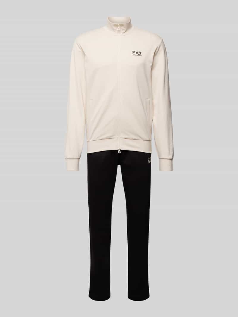 EA7 Emporio Armani Sweatpak met labelprint