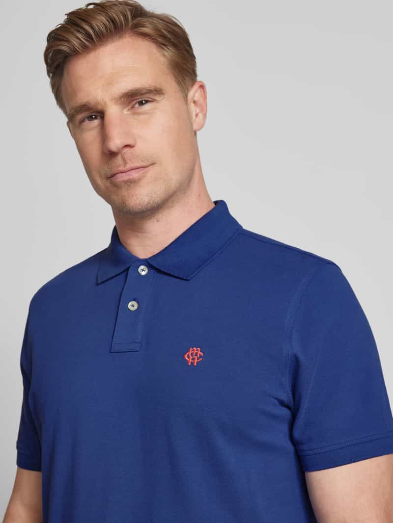MCNEAL Regular fit poloshirt met labelstitching