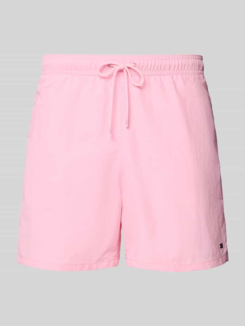 Tommy Hilfiger Regular fit zwembroek met logostitching