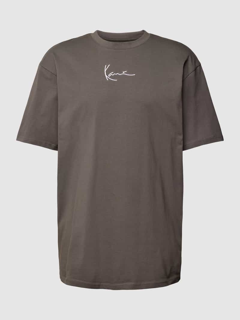 Karl Kani T-shirt met labelstitching