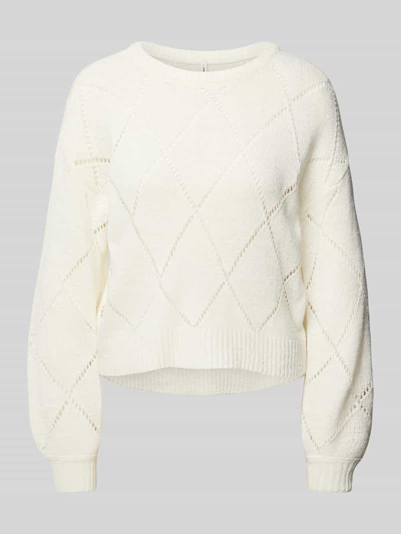 Only Gebreide trui ONLGEENAS LS STRUCTURE O-NECK CC KNT