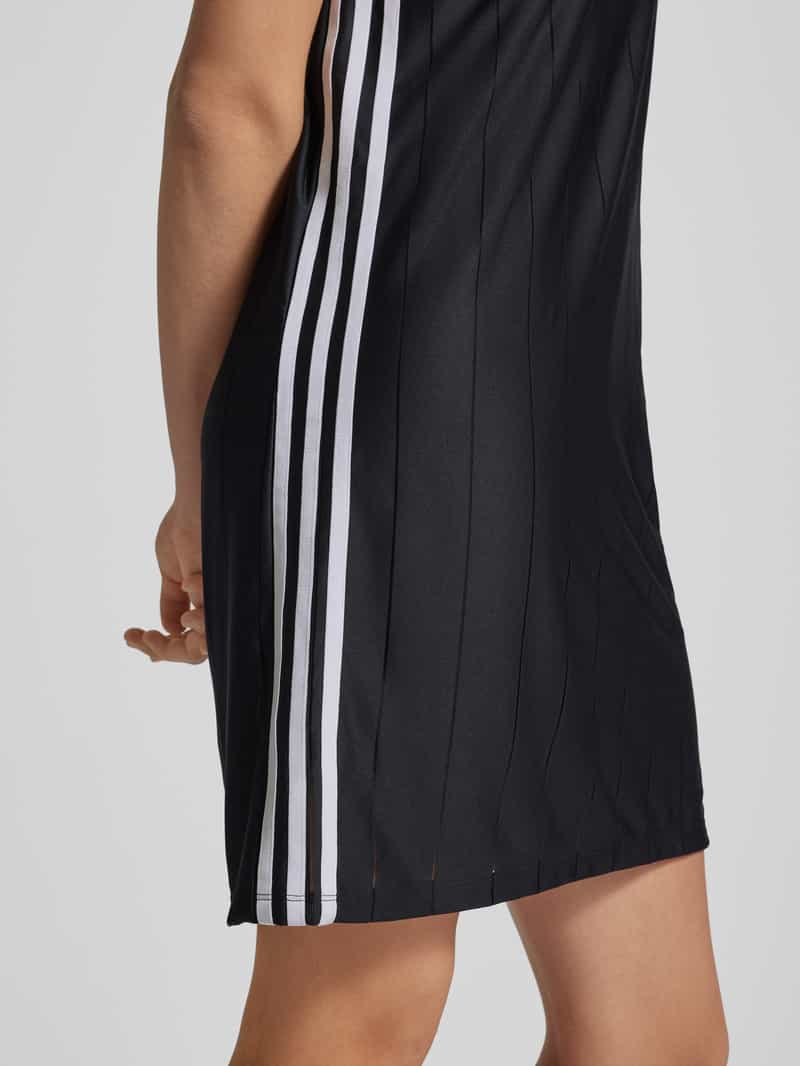 adidas Originals Knielange polojurk met labelprint