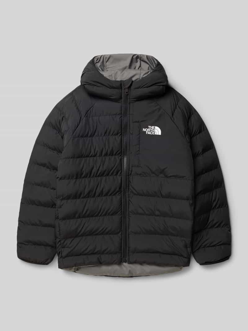 The North Face Gewatteerd jack met labelprint