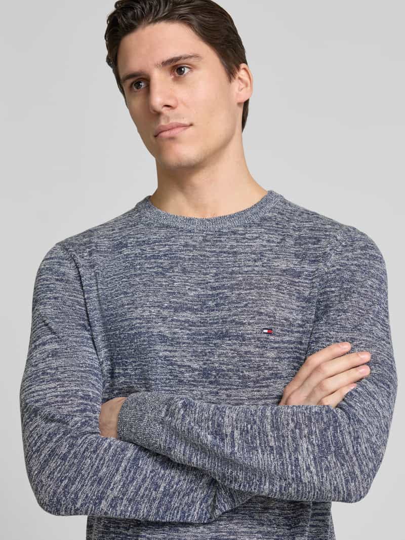 Tommy Hilfiger Gebreide pullover met ribboorden