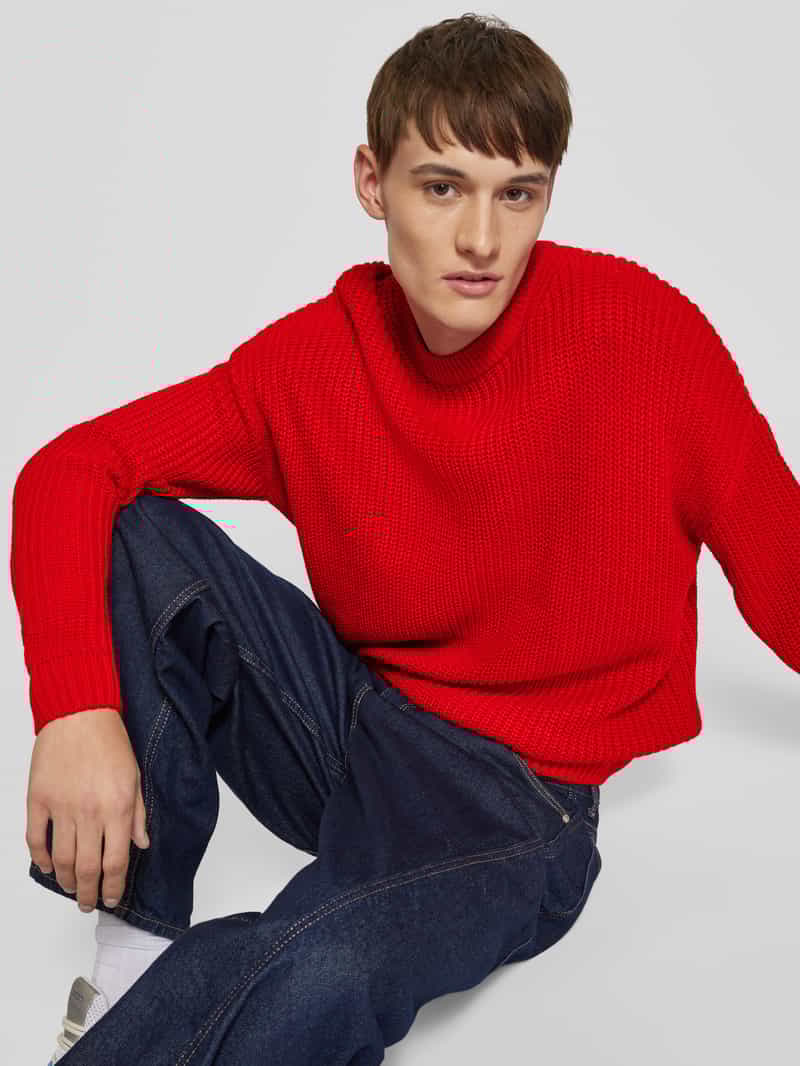 REVIEW Gebreide pullover met ronde hals