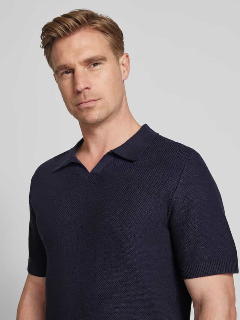 Jack & Jones Premium Regular fit poloshirt met V-hals