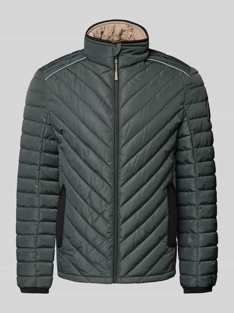 MCNEAL Gewatteerd jack met labeldetail