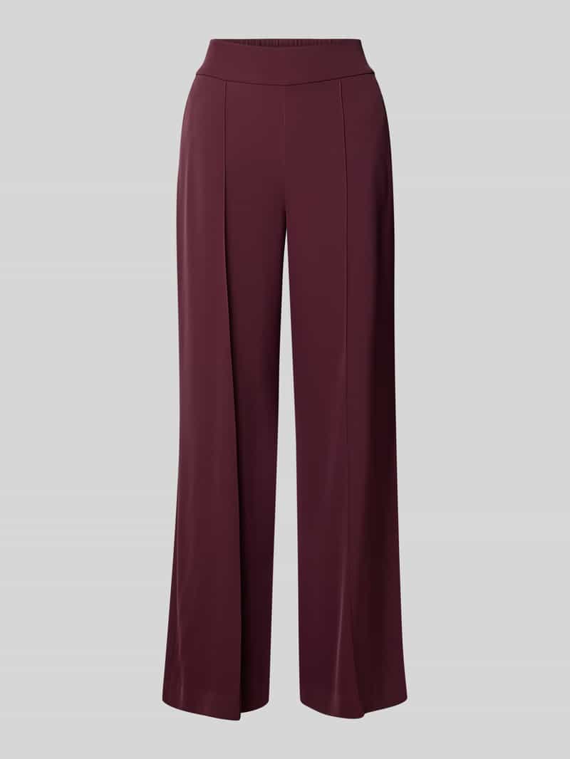 comma Stoffen broek met elastische band