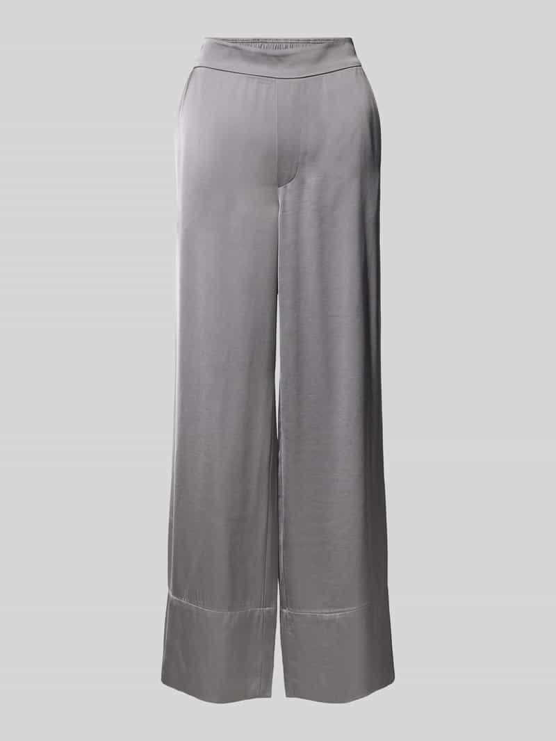 Broek van viscosemix met elastische band, model 'Asakine'